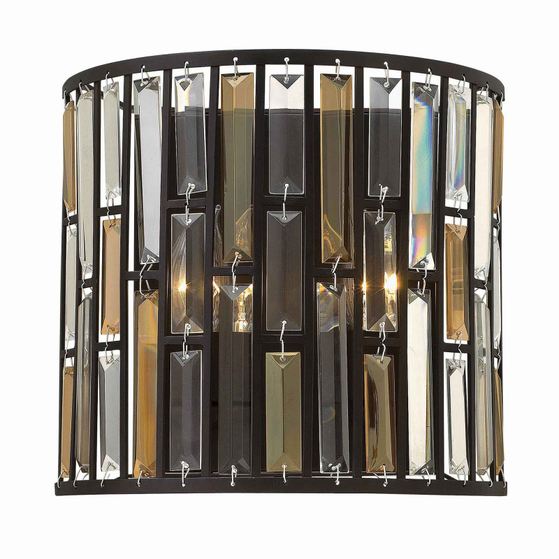 Applique murale Gemma 2 lumières - Bronze vintage