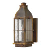 Petite lanterne murale Bingham 1 lumière