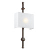 Applique murale Teva 1 lumière - Bronze antique
