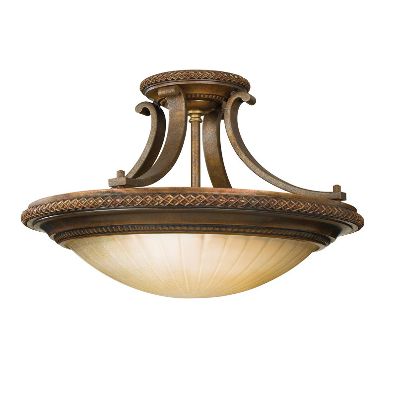 Semi-plafonnier Kelham 2 lumières
