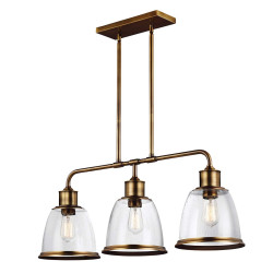 Lustre droit suspendu...