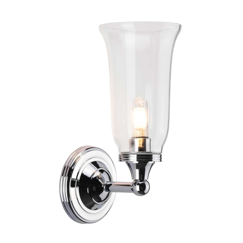 Applique murale Austen 1 lumière - Chrome poli