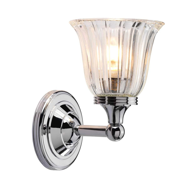 Applique murale Austen 1 lumière - Chrome poli