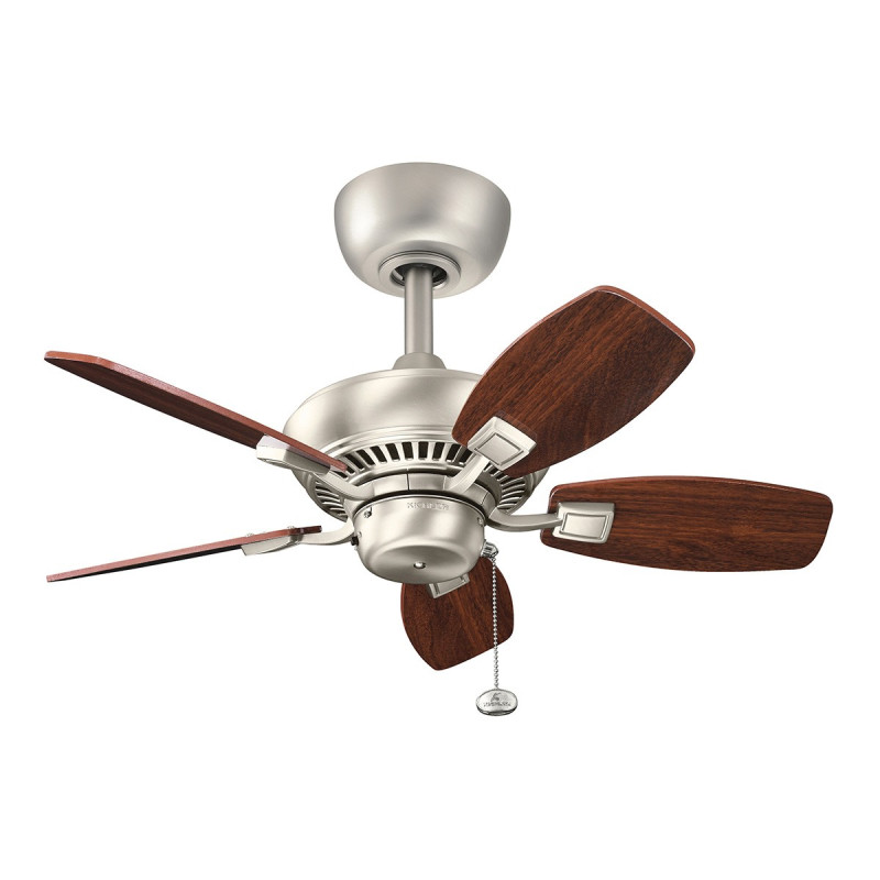 Canfield - 30in / 76cm Fan - Nickel brossé
