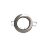 Support de Spot Dicroïque Rond Fixe Argent