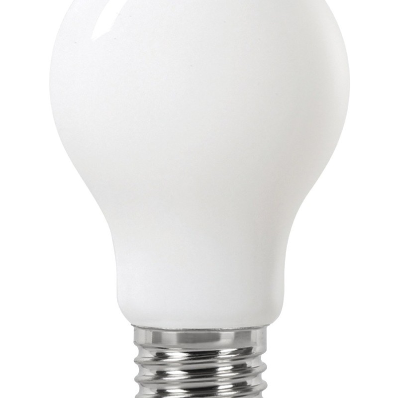 8W Standard A60 Filament LED E27 Opaline