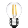 4W Sphérique G45 Filament LED E27 Verre