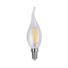 4W Bougie Coup de Vent C35 Filament LED P E14 Verre