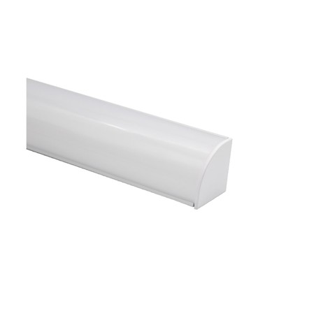 Profilé Aluminium pour Angle 90º 2m Diffuseur Opaque intérieur 10mm (l) 16 x (H) 16mm