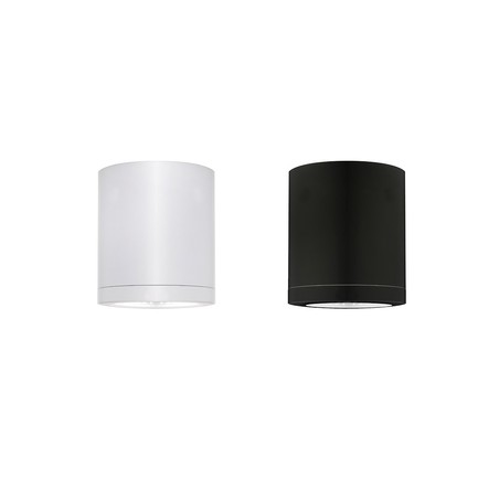 Lev - 15W Ø90H100mm 60º IP54 - Noir