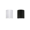 Lev - 15W Ø90H100mm 60º IP54 - Noir