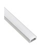 Profilé Aluminium en Saillie 2m Diffuseur Opaque intérieur 12mm (l) 17.5 x (H) 14mm