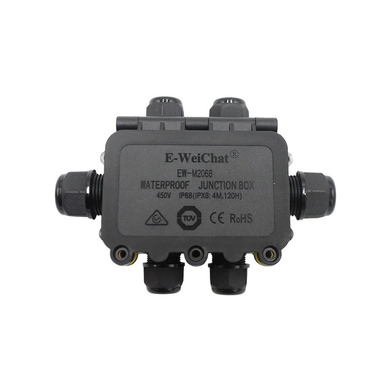 Boîte de Dérivation Étanche IP68 4 sortie