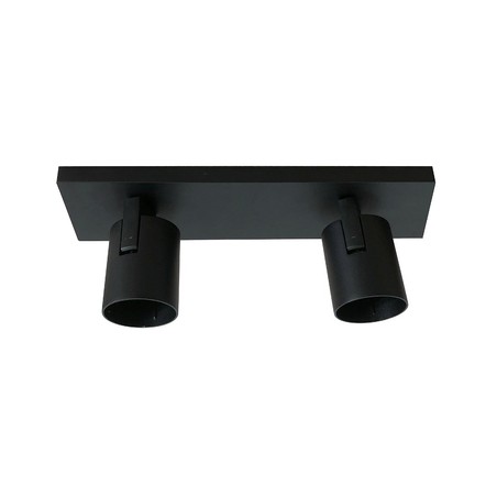 Applique Natan 2X GU10 - Noir