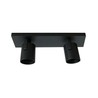 Applique Natan 2X GU10 - Noir