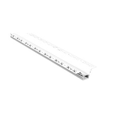 Profilé Aluminium de Encastrable 2m - Idéal pour 02 Bandeaux intérieur 28mm (l) 43 x (H) 20 x (F) 30mm