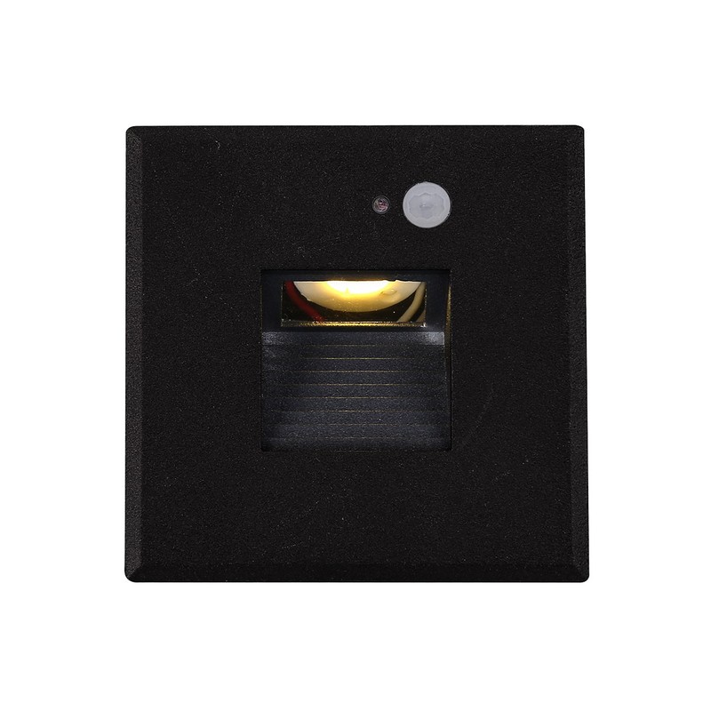 Collerette Meller Détecteur 86x86mm - Noir
