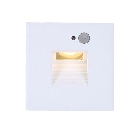 Collerette Meller Détecteur 86x86mm - Blanc