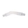 Union triphasé articulé blanc