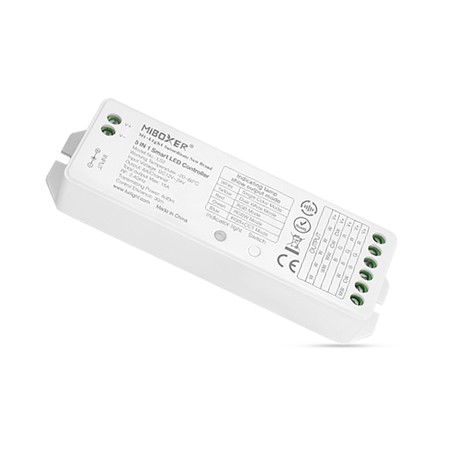 Contrôleur Bandeau 5 en 1 (W/CCT/RGB/RGBCCT) Wireless 15A LS2