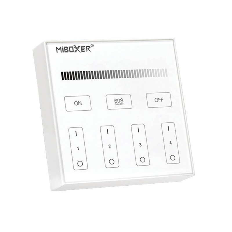 Panneau Wireless 4 Zones Touch Dimming B1