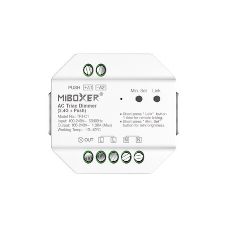Module Triac + Push Dimmable + Wireless 300W TRI-C1