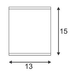 Big theo plafonnier, es111, blanc, 75w max