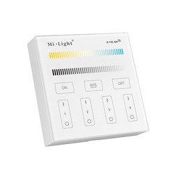 Panneau Wireless4ZonesTouchDimmingCCTControllerB2
