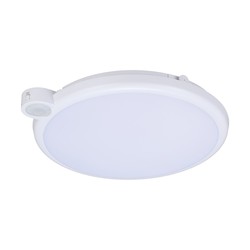 ST74 Plafonnier avec Détecteur 360º 20W Ø300mm IP65 3000K