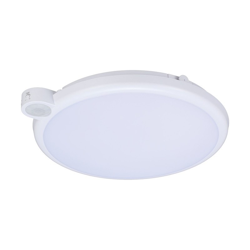 ST74 Plafonnier avec Détecteur 360º 20W Ø300mm IP65 3000K