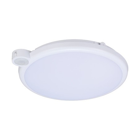 ST74 Plafonnier avec Détecteur 360º 20W Ø300mm IP65 3000K