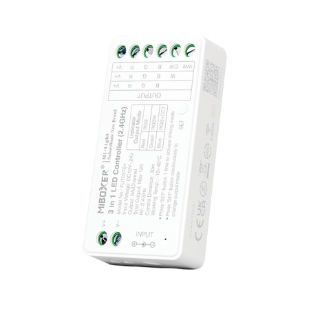 Contrôleur RGB/RGBW/RGB+CCT FUT037S+ (2.4GHz)