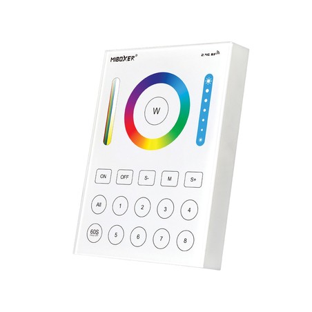 Panneau Wireless RGB+CCT 8 Zones B8