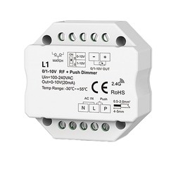 Module 0-10V/1-10V RF+ Push Dimmable