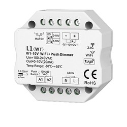 Module 0-10V/1-10V WiFi+RF+Push Dimmable