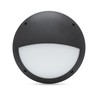 Plafonnier Half Moon 15W - Noir CCT IP66 IK10