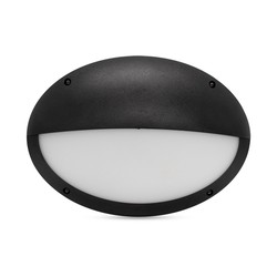 Plafonnier Half Mars 15W - Noir CCT IP66 IK10