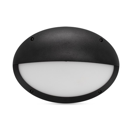 Plafonnier Half Mars 15W - Noir CCT IP66 IK10
