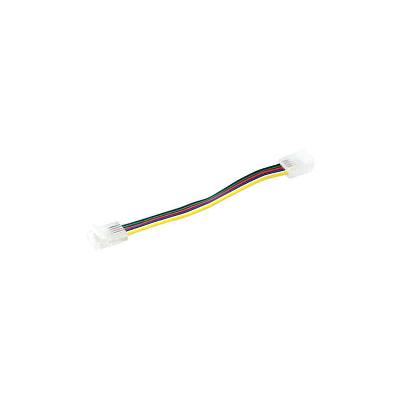 Connecteur + Câble Bandeau IP20 COB RGB + CCT 20W