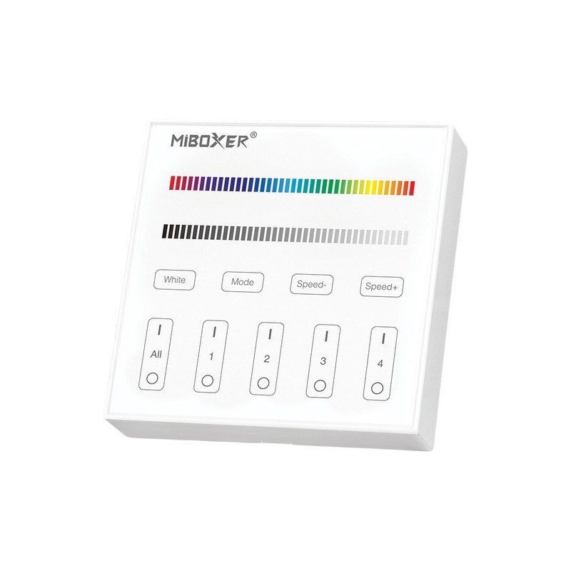 Panneau Wireless RGBW Touch Dimming 4 Zones B3