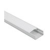 Profilé Aluminium Saillie intérieur 20mm 2m (l) 23.5 x (H) 10mm