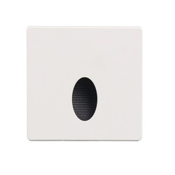 Collerette MELLER II - Oval - Blanc