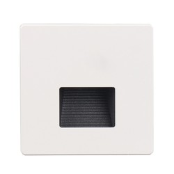 Collerette MELLER II - Rectangle - Blanc