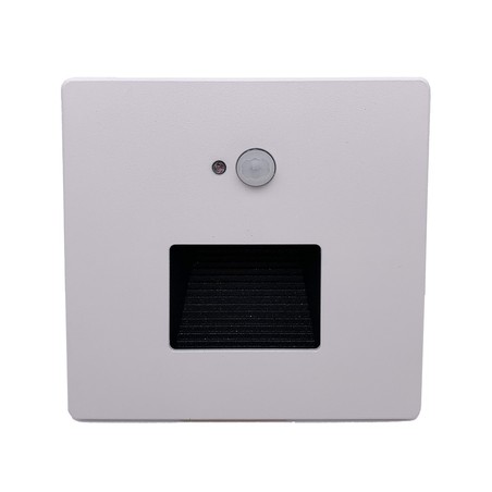 Collerette Meller II Détecteur - Rectangle - Blanc