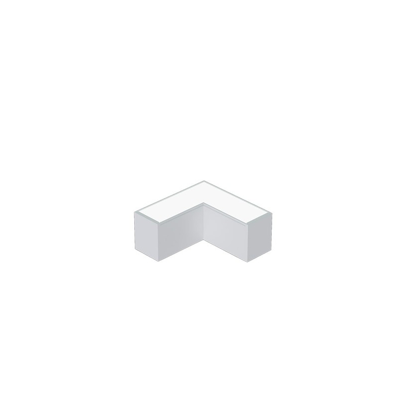L Connecteur 13W Diffuseur Opaque - Blanc