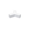 120º Y Connecteur 18W Diffuseur Opaque - Blanc