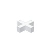 X Connecteur 25W Diffuseur Opaque - Blanc