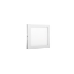 18W Downlight Slim Carré Saillie 222x222