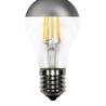 4W Standard A60 Filament LED E27 Dôme Argent