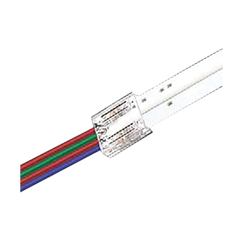 Connecteur IP20 COB SPI RGB avec câble plat